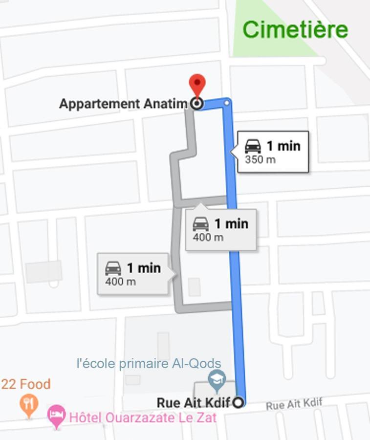 Appartement Anatim Warzazát Exteriér fotografie